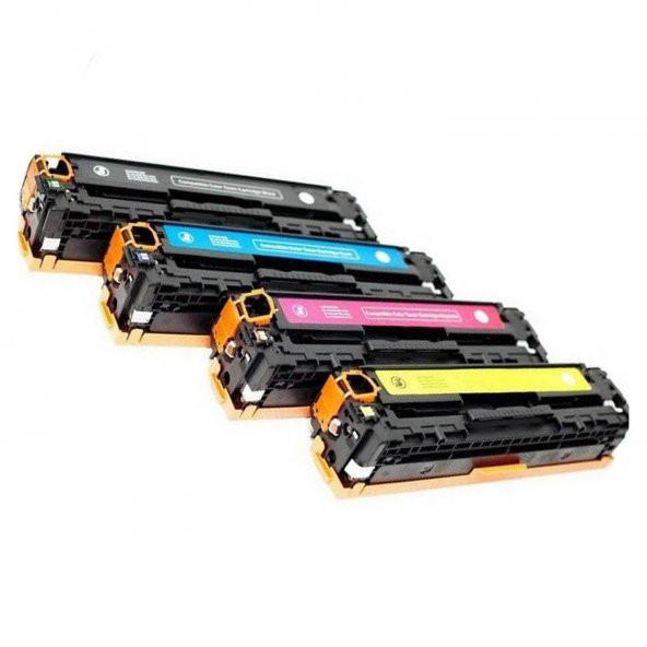 Canon Crg 731 Uyumlu 4 Renk Muadil Toner Kartuş Mf628 Mf62