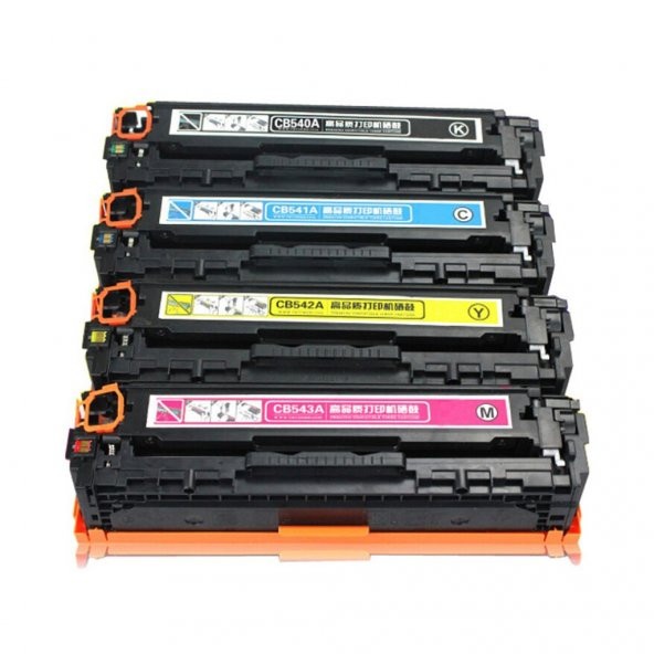 Hp Cb540A 540A 541A 542A 543A Set Toner Takım 4 Renk Cmyk - 1