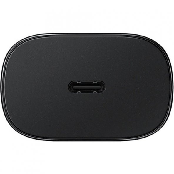 Sesatech Samsung EP-TA800N Type C Hızlı Şarj Adaptörü SİYAH (25W) - 4