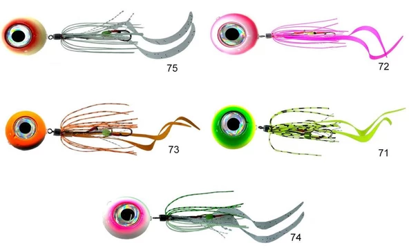 Kendo Sanriki Slider 125g Tairubber Jig Metal Suni Yem - 2