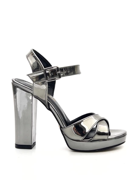 Goldstep 501 Kadın Çapraz 12cm Platform Topuk Açık Ayakkabı - 12