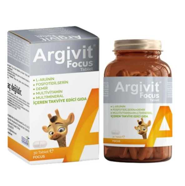 Argivit Focus Tablet 30 Tablet ürün görseli 1