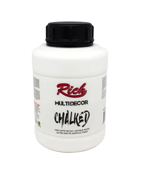 Rich Multi Decor Chalked Boya Antik Beyaz 1250cc