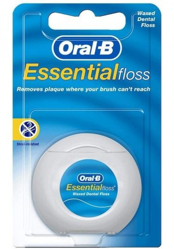 Oral-B Diş İpi Essential Floss Mumlu
