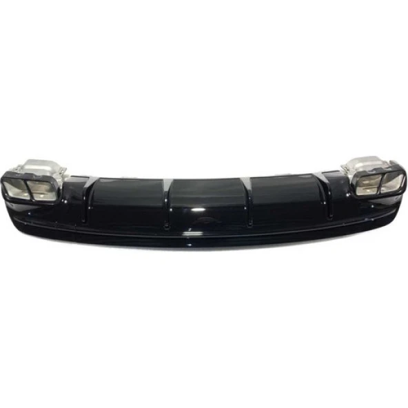 Çmk Mercedes W117 Cla 45 2016-2019 Difüzör Siyah Egzoz Seti