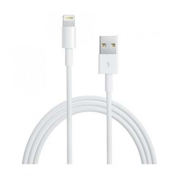 Sızmaz Ticaret Apple Lightning Data Kablosu Apple iPhone Uyumlu 5 / 5s / SE / 6 / 6 Plus / 6S / 6S Plus / 7 / 7 Plus (Kutusuz)