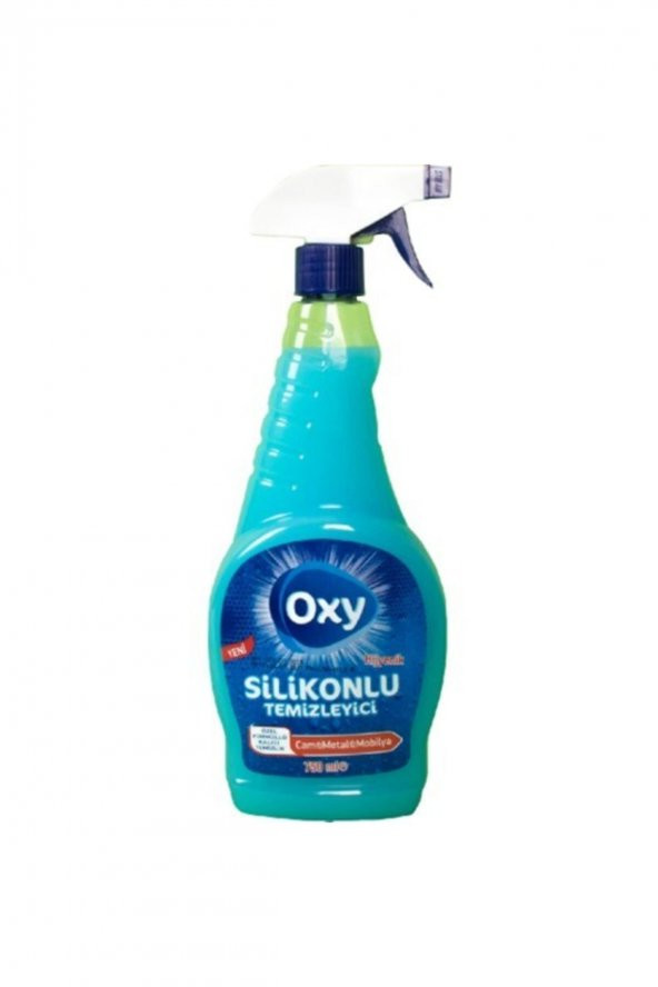 OXY SİLİKONLU CAM, METAL, MOBİLYA TEMİZLEYİCİ 750 ML