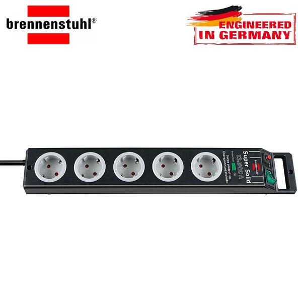 Brennenstuhl Super-Solid 13.500 mAh 5'li Akım Korumalı Priz - 2
