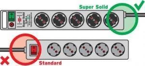 Brennenstuhl Super-Solid surge protection 13.500 A 8Li Priz Siyah - 3