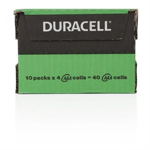 Duracell AAA İnce Pil Alkaline 40 adet Kutu Toptan Satış