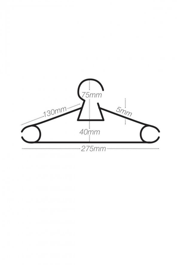 OMAK Greenleaves 6lı Çocuk Elbise Askısı - 2