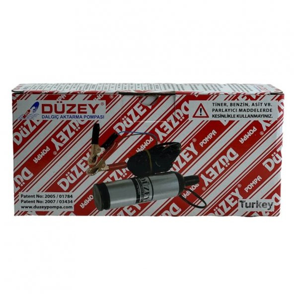 Düzey Alüminyum Gövde Küçük Dalgıç Transfer Pompası 12 Volt - 5