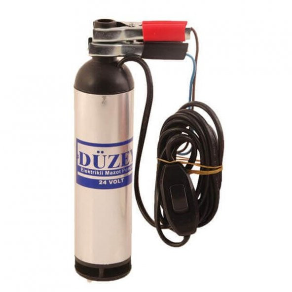Düzey Alüminyum Gövde Küçük Dalgıç Transfer Pompası 24 Volt - 8