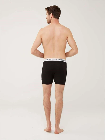 U.S. Polo Assn. 80453 Erkek Tekli Uzun Paçalı Boxer - 4