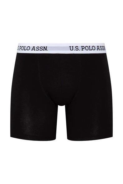 U.S. Polo Assn. 80453 Erkek Tekli Uzun Paçalı Boxer