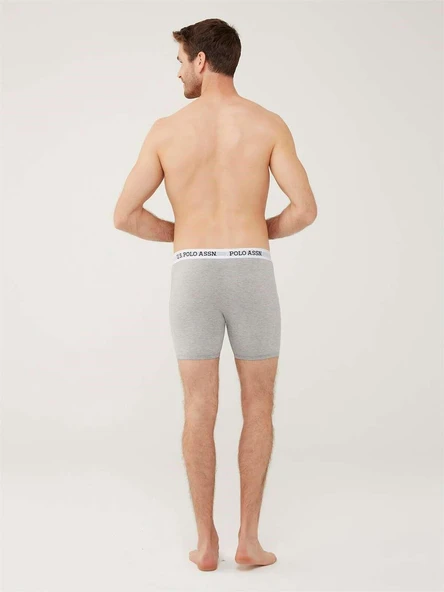 U.S. Polo Assn. 80453 Erkek Tekli Uzun Paçalı Boxer - 8