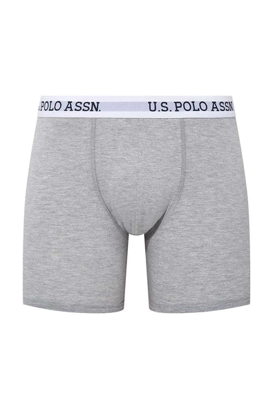 U.S. Polo Assn. 80453 Erkek Tekli Uzun Paçalı Boxer - 5