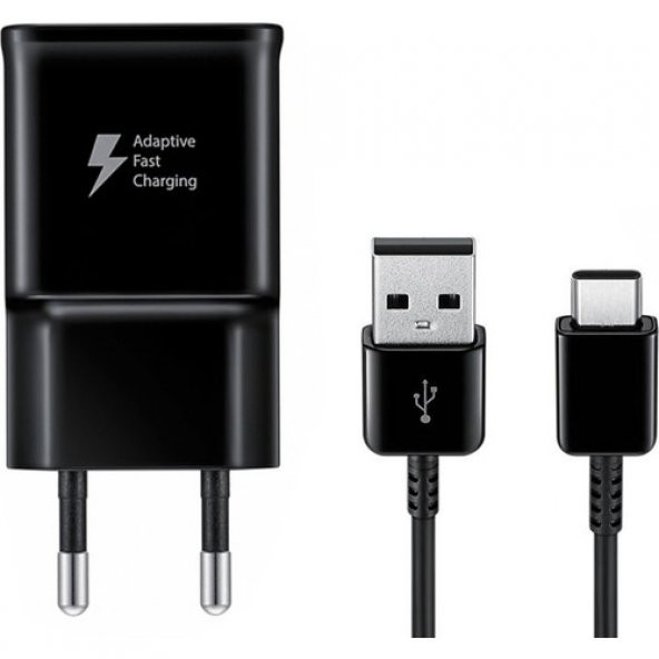 Sesatech Samsung TA20 Adaptec Fast Charge. Hızlı Seyahat Şarjı Type-C Siyah - EP-TA20EBECGTR - 2