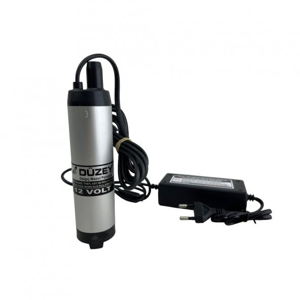 Düzey Alüminyum Gövde Küçük Dalgıç Transfer Pompası 12 Volt-220 Volt Priz