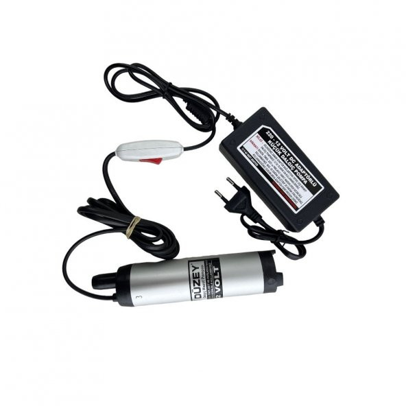 Düzey Alüminyum Gövde Küçük Dalgıç Transfer Pompası 12 Volt-220 Volt Priz - 2