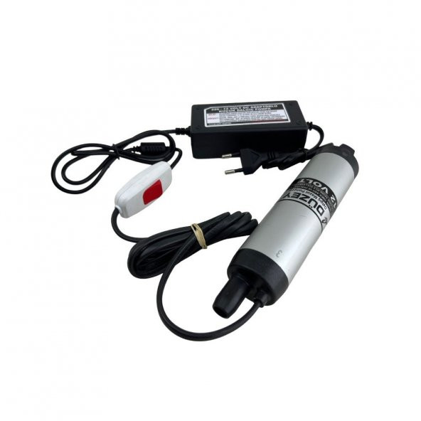 Düzey Alüminyum Gövde Küçük Dalgıç Transfer Pompası 12 Volt-220 Volt Priz - 3