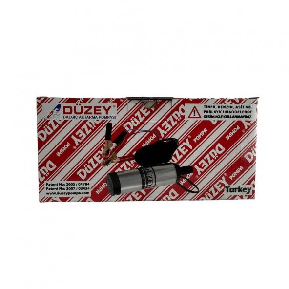 Düzey Alüminyum Gövde Küçük Dalgıç Transfer Pompası 12 Volt-Çakmaklık Girişli - 5