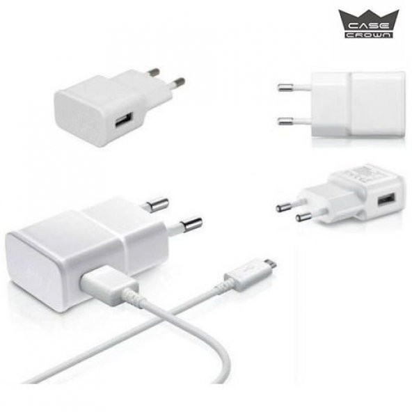 Casecrown Universal Micro Usb Şarj Seti (Lg,General Mobile,Samsung,Htc,Sony,Lenovo,Asus)