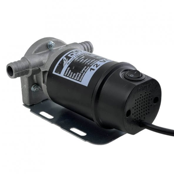Düzey 3/4 Çıkışlı Dıştan Mazot ve Sıvı Aktarım Pompası 12 Volt - 3