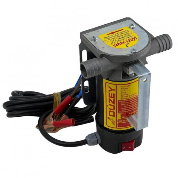 Düzey 12 Volt 1 Inc Alüminyum Gövde Sıvı Transfer Pompası - 3