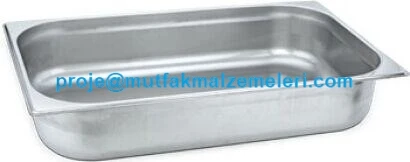 Paslanmaz Çelik Gastronom Küvet