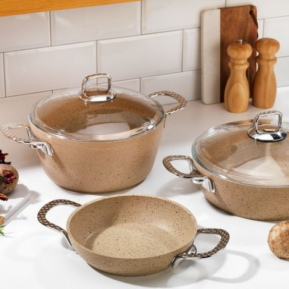 Schafer New Range Y.Y.Çeyiz Seti 11 Parça Krem - 2