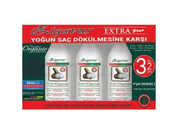 Zıgavus Sampuan Sarımsak Plus 3 Al 2 Öde