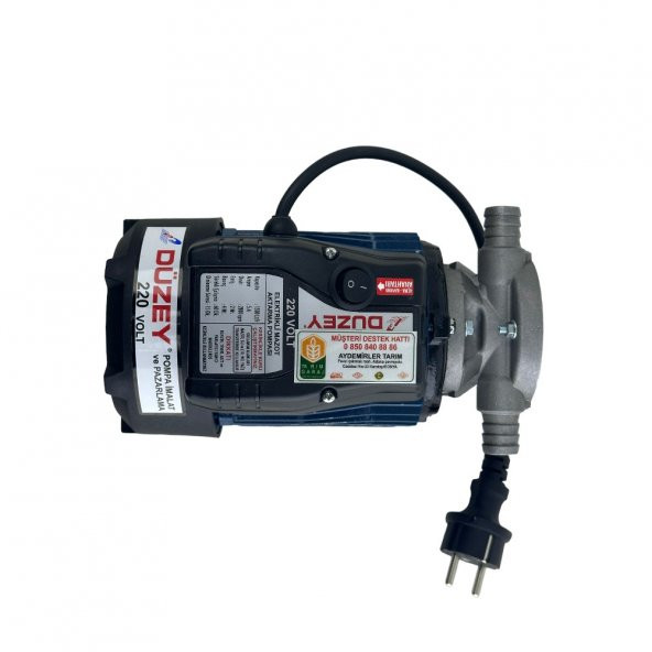 Düzey 220 Volt 3/4 Inc Dıştan Çıkış Mazot Aktarım Pompası - 2