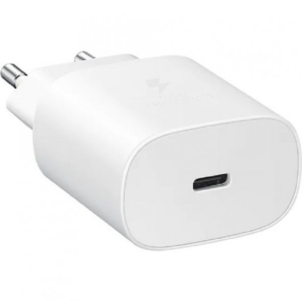 Sesatech Samsung Galaxy M32 Type-C Fast Şarj Adaptörü 25W Beyaz - 1