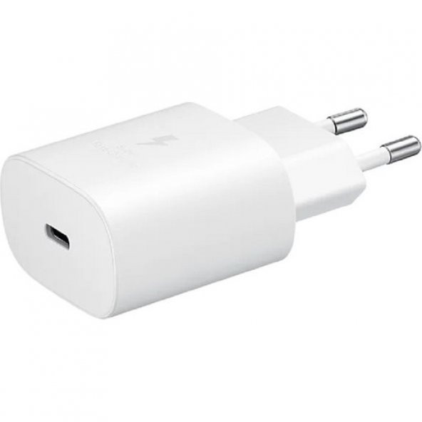 Sesatech Samsung Galaxy M32 Type-C Fast Şarj Adaptörü 25W Beyaz - 3