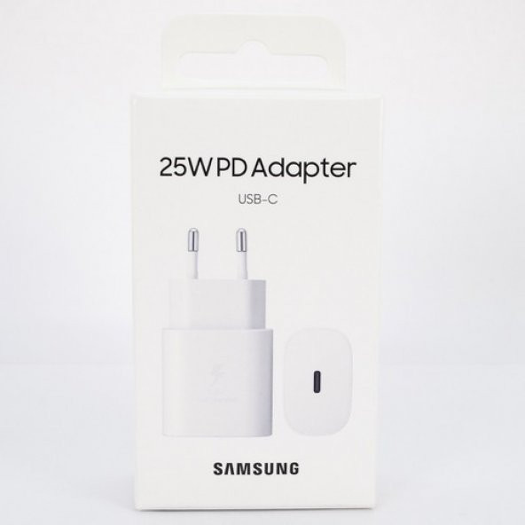 Sesatech Samsung Galaxy M32 Type-C Fast Şarj Adaptörü 25W Beyaz - 4