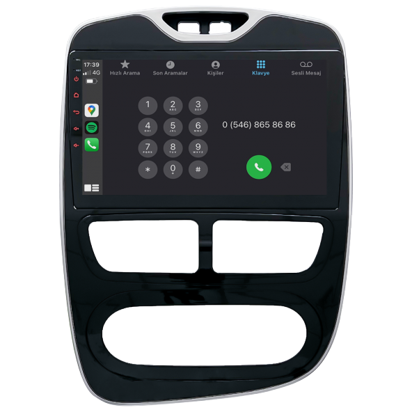 Renault Clio 4 Android Multimedya Sistemi (2013-2017) CRV-4447XDA - Resim 4