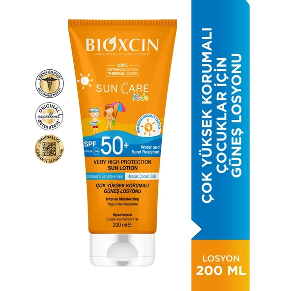 Bioxcin Sun Care Kids Çok Yüksek Korumalı Çocuk Güneş Losyonu Spf 50+ 200 ml - 2