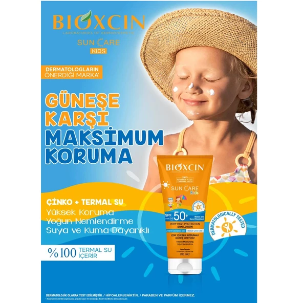 Bioxcin Sun Care Kids Çok Yüksek Korumalı Çocuk Güneş Losyonu Spf 50+ 200 ml - 4