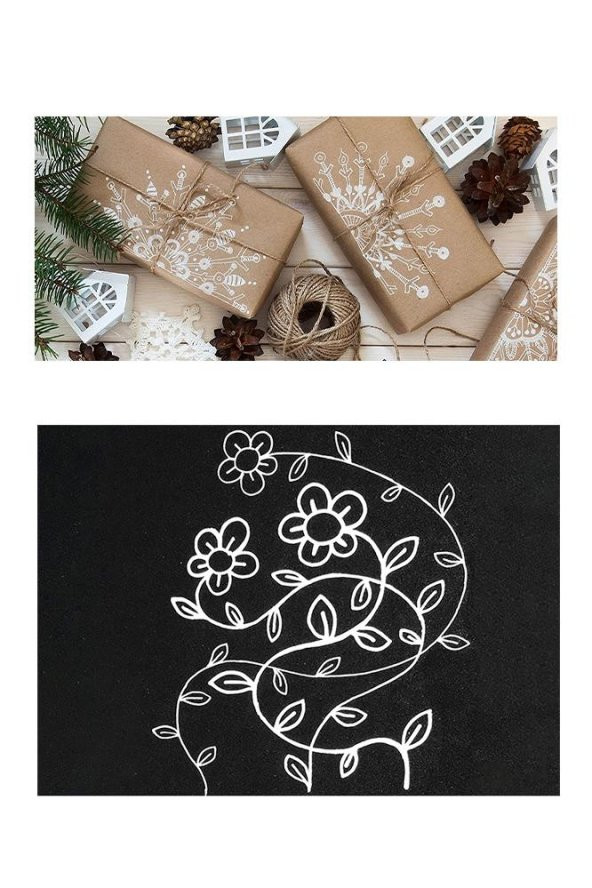 Jel Tükenmez Kalem Beyaz 1.0 mm 3 Adet Beyaz Neon Jel Kalem Beyaz Mürekkepli kalem - 3