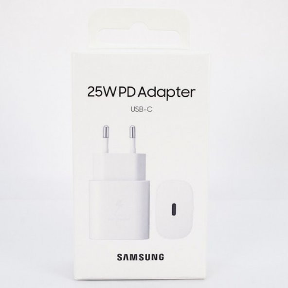 Sesatech Samsung Galaxy A73 5g Type-C Fast Şarj Adaptörü 25W Beyaz - 4