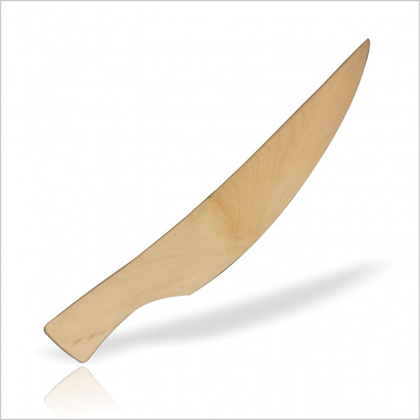 En Gerçek Kaliteli Sert Şimşir Ahşap Tahta Odun Ekmek Meyve Peynir Tatlı Salata Bıçağı Bıçak - 3