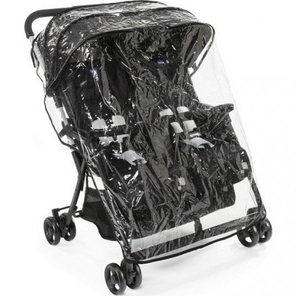 Chicco Ohlala 2 Twin Ultra Hafif Ikiz Bebek Arabası Black Night - 2