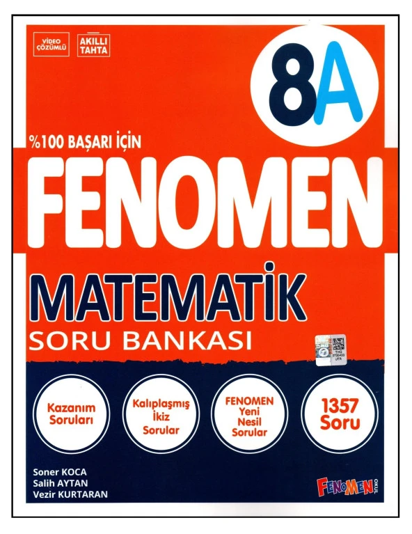 Fenomen 8. Sınıf LGS Matematik Soru Bankası (A)