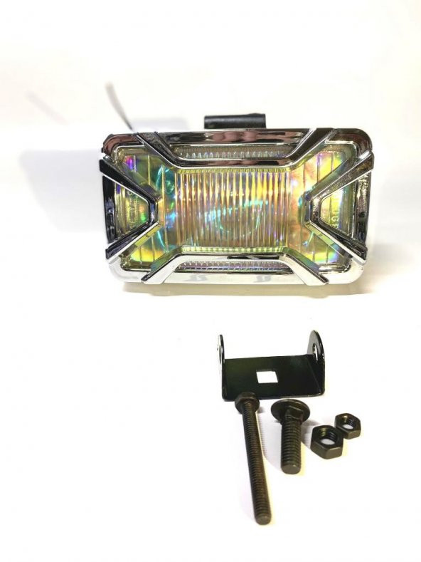 Çerçeveli Halojen Sis Farı Dikdörtgen Kolormatik - 2