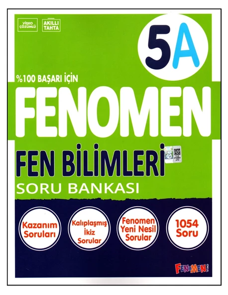 Fenomen 5. Sınıf Fen Bilimleri Soru Bankası (A)