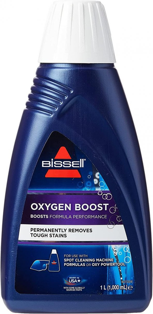 Bissell OxyGen Boost Tüm Halı Yıkama ve Leke Çıkarma Makinelerine Uygun Deterjan (1 lt) ürün görseli