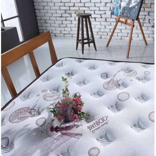 Bera Yatak Bamboo Ultra Full Ortopedik Yatak ÖLÇÜ SEÇENEKLİ - 2