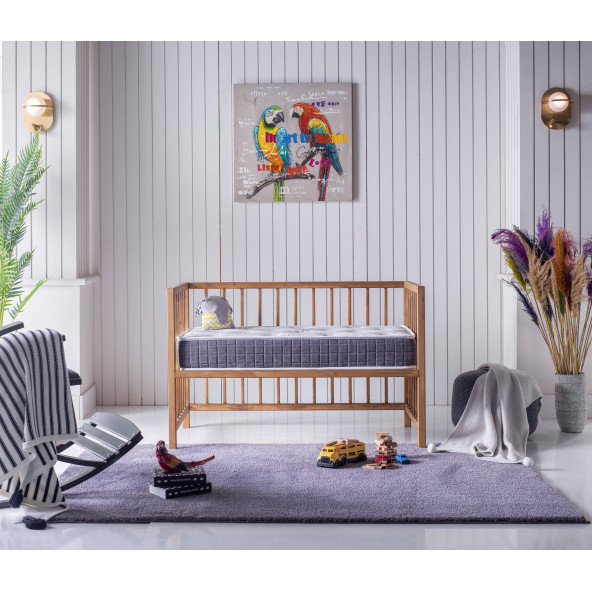 Natural Park Yatak, Bebek Yatağı, Beşik Yatağı, Anne Yanı 10 Cm - 3