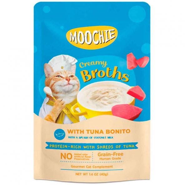 Moochie Çorba Kedi Ödülü Ton-Palamut 40 Gr